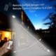 Necgemlex Solar Flood Lights Outdoor - A Plus 100W Solar Powered Street Light, 120 LEDs 6000 Lumens Waterproof IP66 with Remote Control Security Lighting for Yard, Garden, Gutter, Swimming Pool, Path