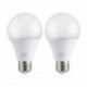 Necgemlex 2 Pack A70 Grow Light Bulb , E26 110V 7W Full Spectrum LED Plant Light Bulb for Indoor Plants, Flowers, Greenhouse, Indore Garden, Hydroponic